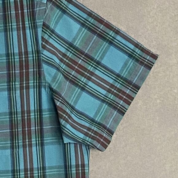 Daniel Cremieux 38 Tahiti Collection Men's Large Button-Down Shirt Plaid NEW - Picture 5 of 12